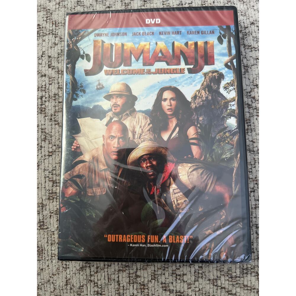 Jumanji: Welcome to the Jungle DVD New Sealed